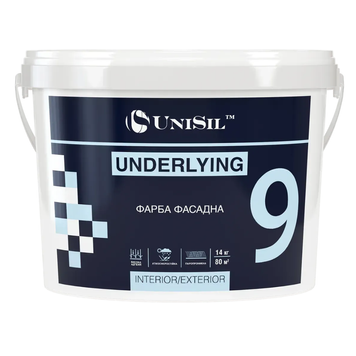 Купити Фарба фасадна, Unisil 9, TM "Unisil" База А, 14 кг