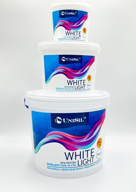 Купить Краска интерьерная, Unisil White Light, TM "Unisil", 14 кг