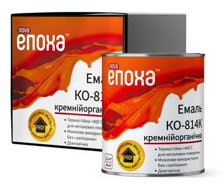 Купити Емаль Кремнійорганічна ЕПОХА КО-814К, 0,7 кг
