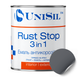Купити Емаль Unisil Rust Stop 3 in 1, ТМ "Unisil", RAL 7024 графіт, 0,75л