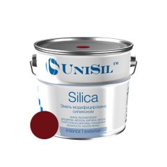 Купить Эмаль пентафталевая UNISIL "Silica", красно-коричневая, 2,8 кг