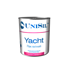 Купити Лак яхтний Unisil Yacht, ТМ "Unisil", глянцевий, 0,75л