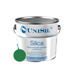 Купити Емаль пентафталева UNISIL "Silica", зелена, 2,8 кг