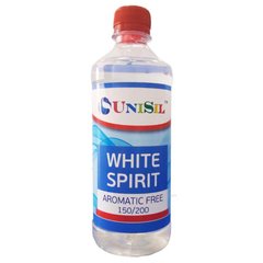 Купити Розчинник White Spirit aromatic free, Unisil, 0,5л