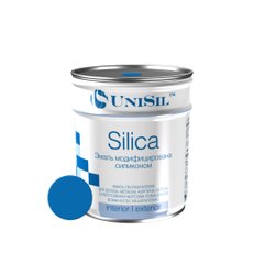 Купити Емаль пентафталева UNISIL "Silica", синя, 0,9 кг