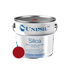 Купить Пентафталевая эмаль UNISIL "Silica", красная, масса нетто 12 кг