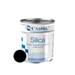 Купить Эмаль пентафталевая UNISIL "Silica", черная, 0,9 кг