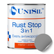 Купити Емаль Unisil Rust Stop 3 in 1, ТМ "Unisil", сіра, 0,75л