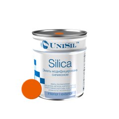 Купить Эмаль пентафталевая UNISIL "Silica", оранжевая, 0,9 кг