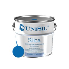 Купить Пентафталевая эмаль UNISIL "Silica", синяя, масса нетто 12 кг